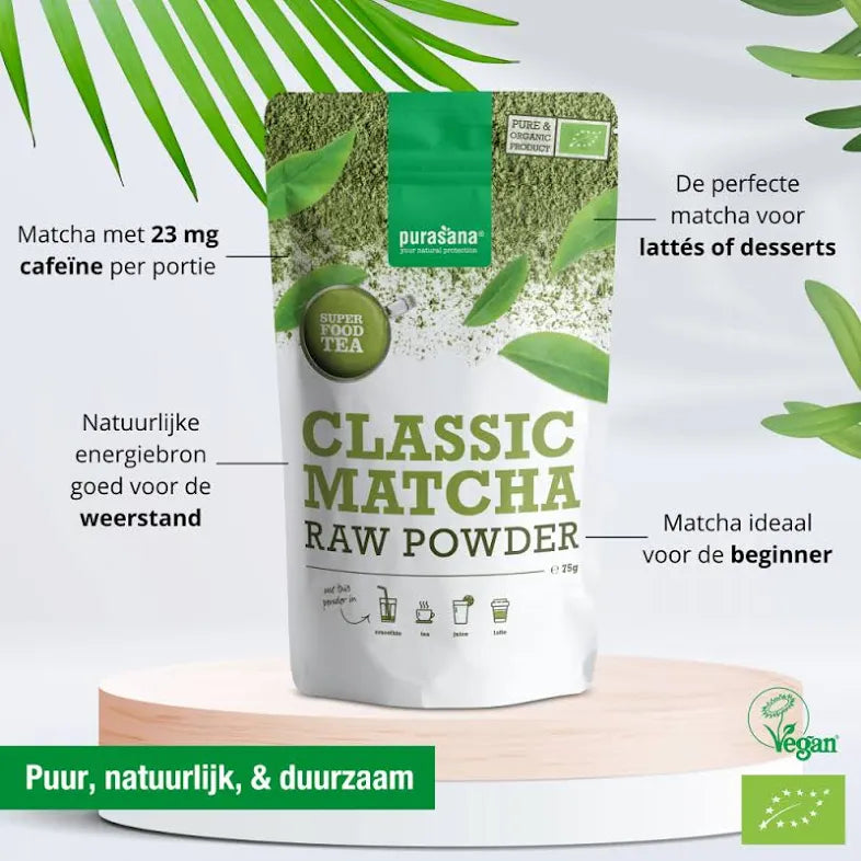 Tijdelijk verkrijgbaar: Matcha (normaal €14,95)